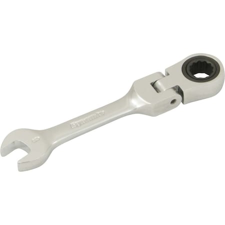 Dynamic Tools 8mm Stubby Flex Head Ratcheting Wrench D076308